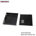 Gabinetes abs para roteadores Wifi para fabricação de roteadores série de gabinetes takachi mx3-11-12 PNC230 com tamanho 162 * 140 * 32mm